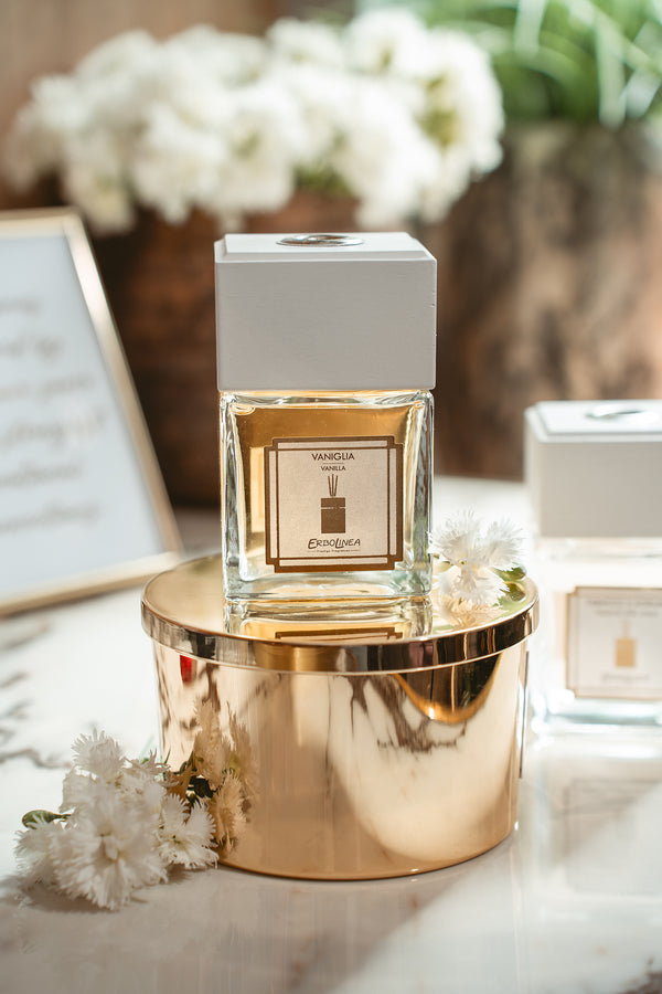 Difuzor cu bețișoare Vaniglia — parfum de ambient premium, handmade în Italia