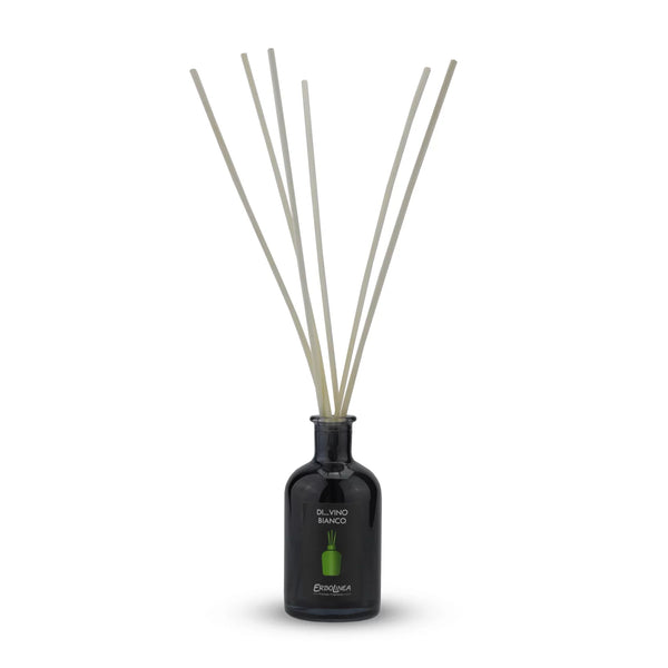 Difuzor Di Vino Bianco cu bețișoare, parfum de cameră cu cassis, violete și struguri albi – Toya