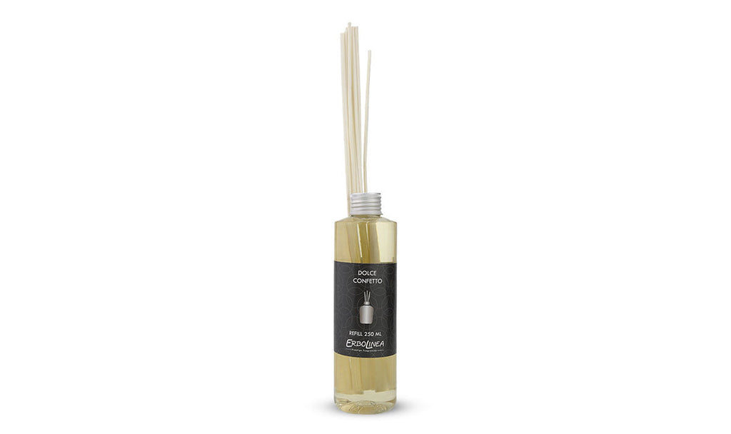 Rezervă difuzor Dolce Confetto cu bergamotă, ciclamă și iasomie, parfum de cameră floral italian – Toya
