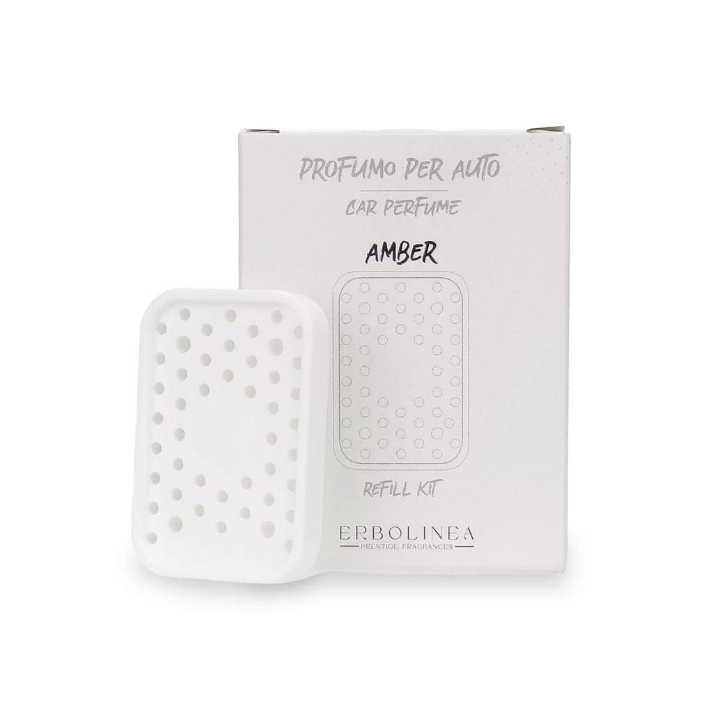 Kit reîncărcare parfum auto — parfum auto premium, aroma Ambra