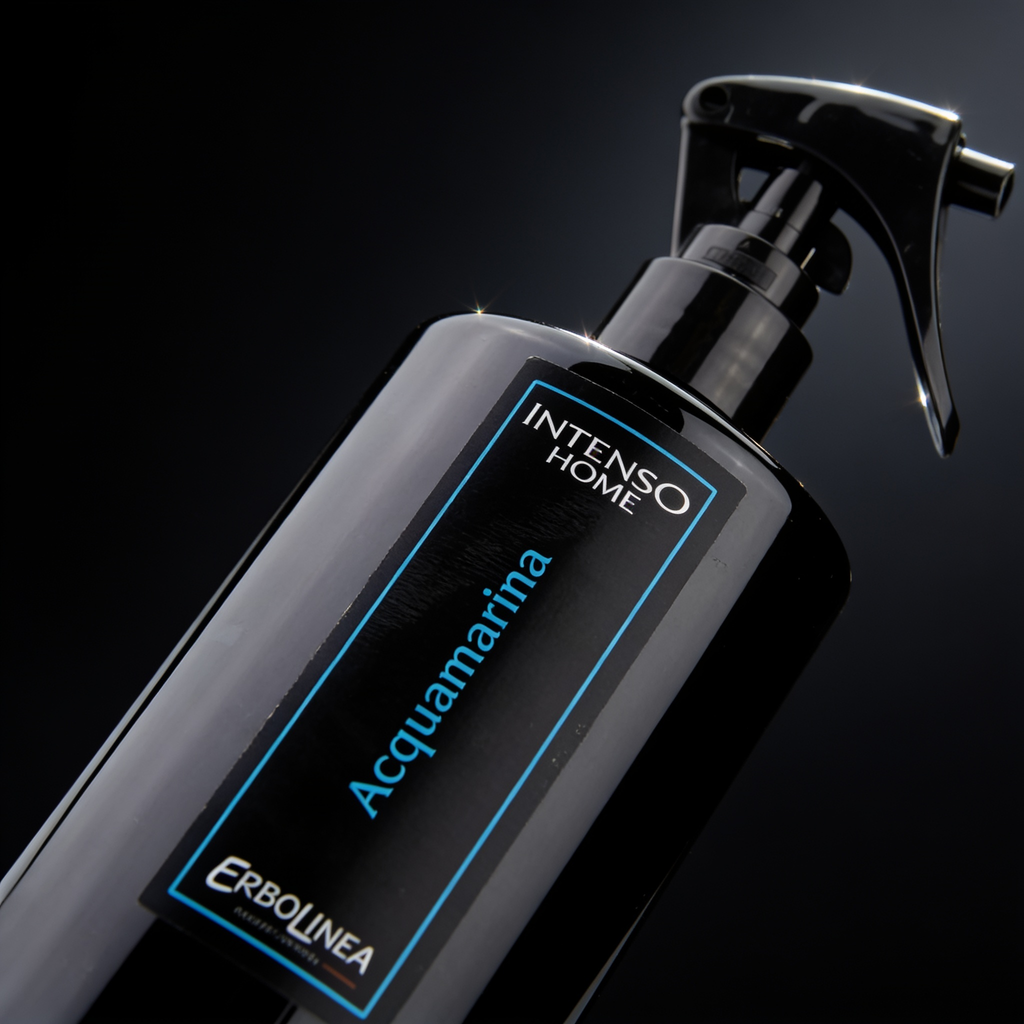 Aqua Marina — Spray de cameră — detaliu etichetă