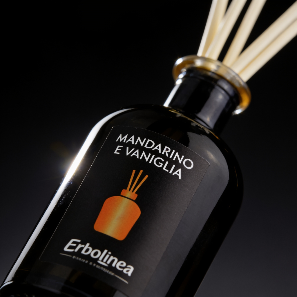 Mandarino e Vaniglia — Rezervă — detaliu etichetă