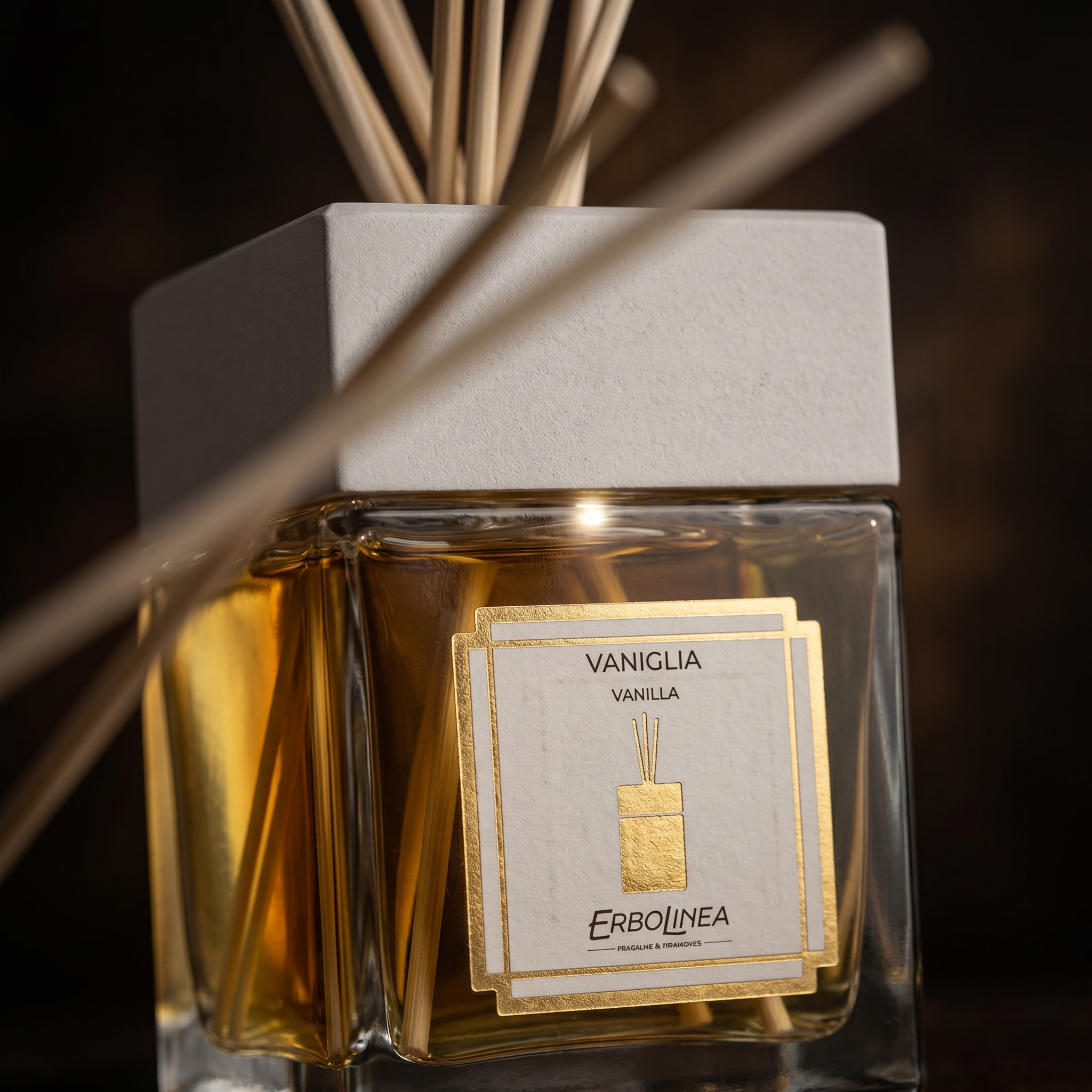 Vaniglia — Difuzor — detaliu etichetă