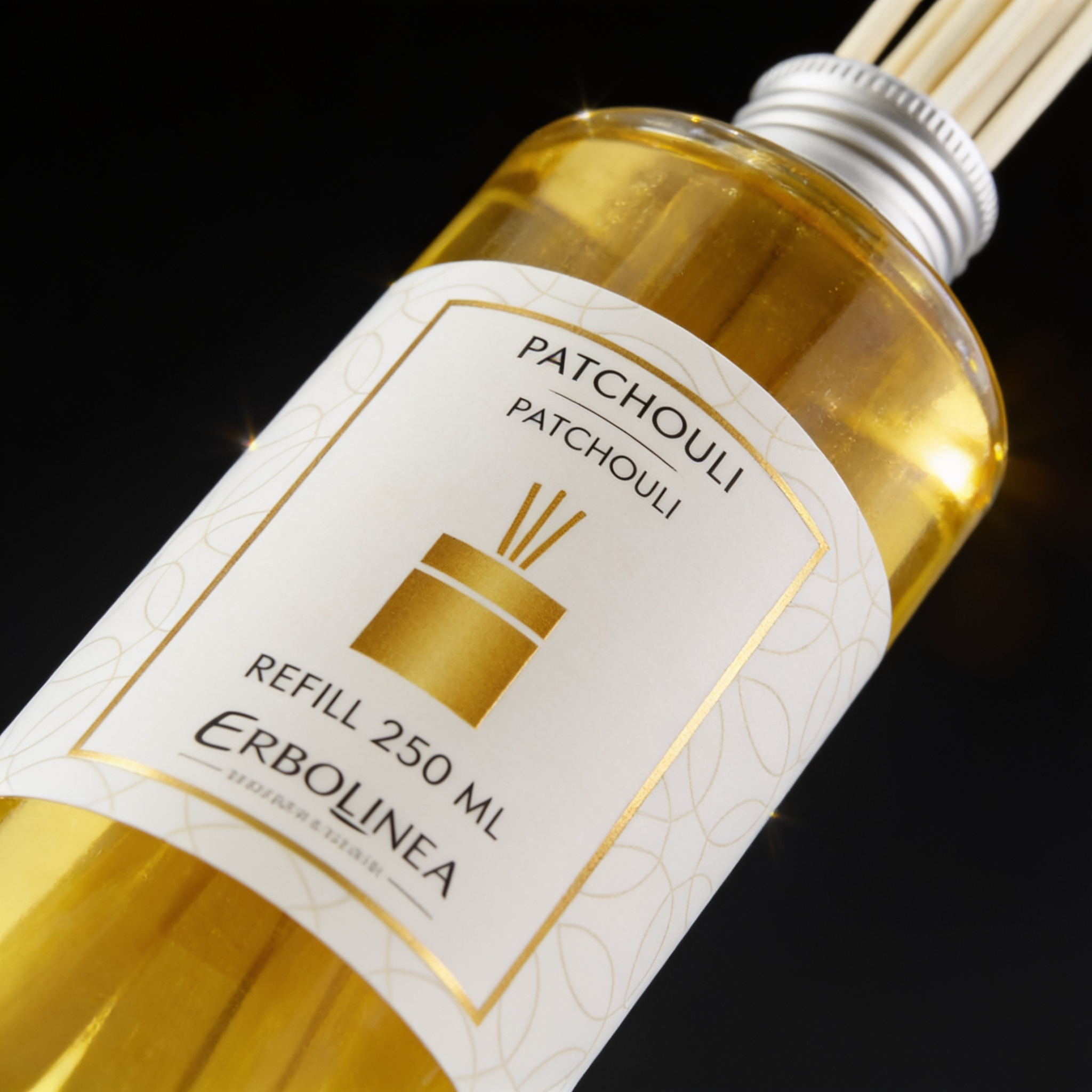 Patchouli — Rezervă — detaliu etichetă
