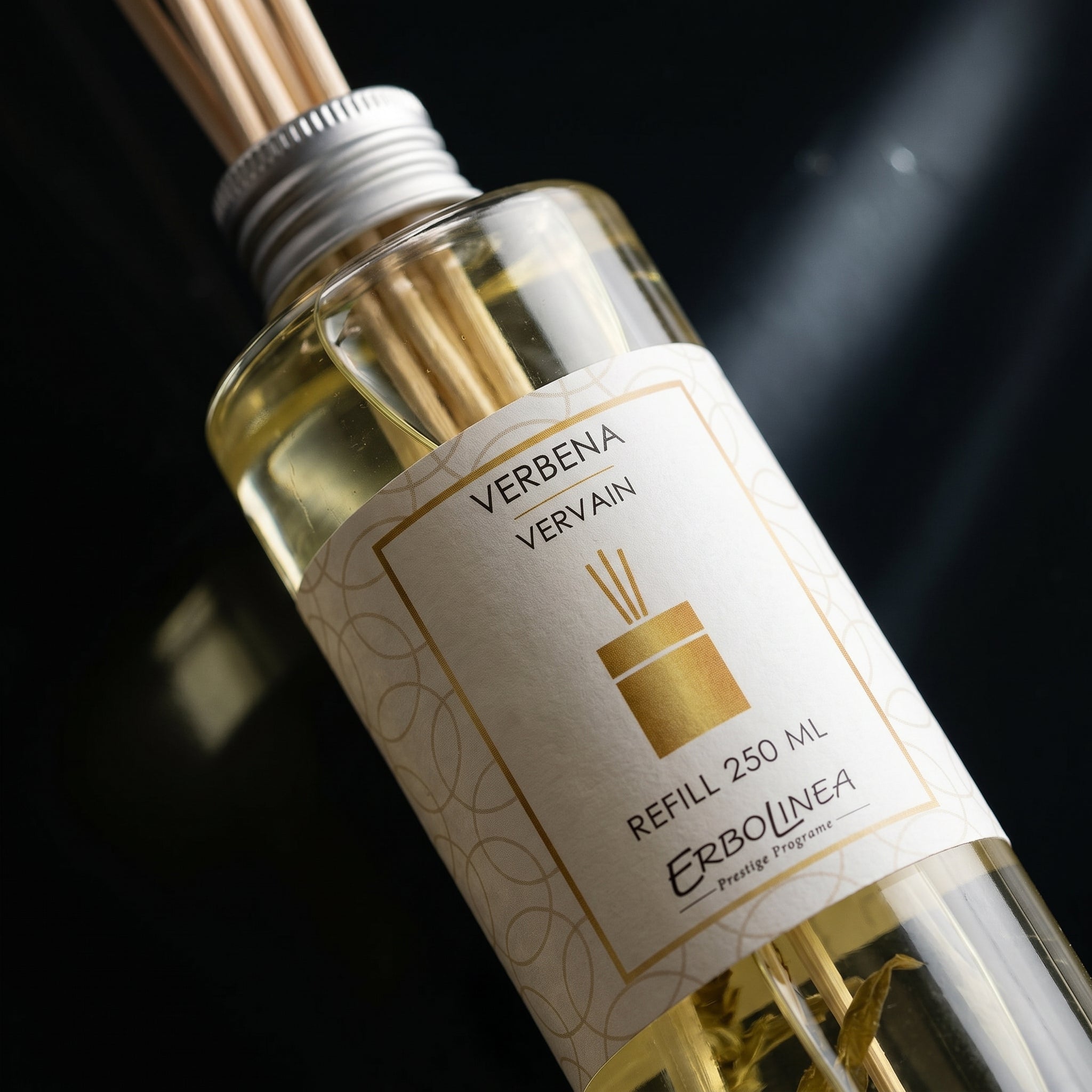 Verbena — Rezervă — detaliu etichetă