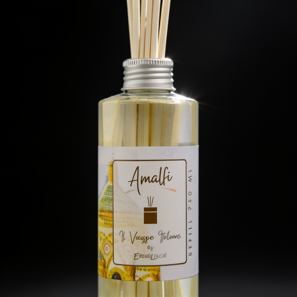 Amalfi — Rezervă — detaliu etichetă