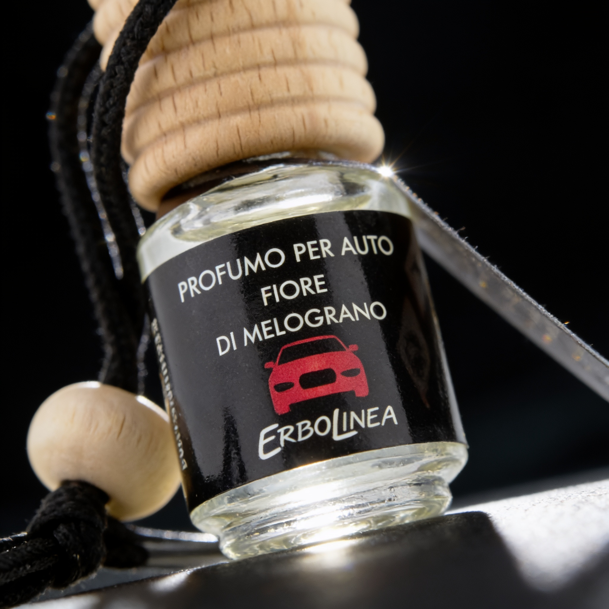 Fiore di Melograno — Parfum auto — detaliu etichetă
