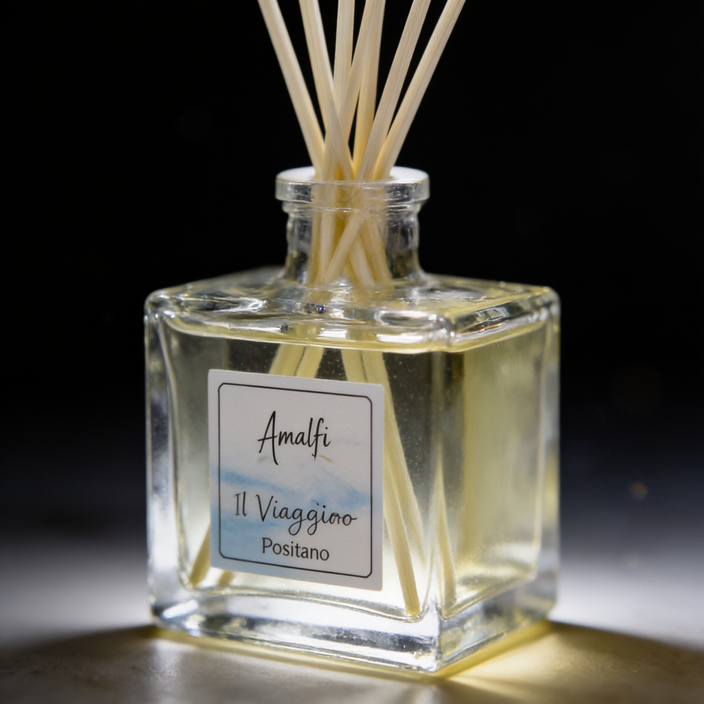 Amalfi — Difuzor — detaliu etichetă