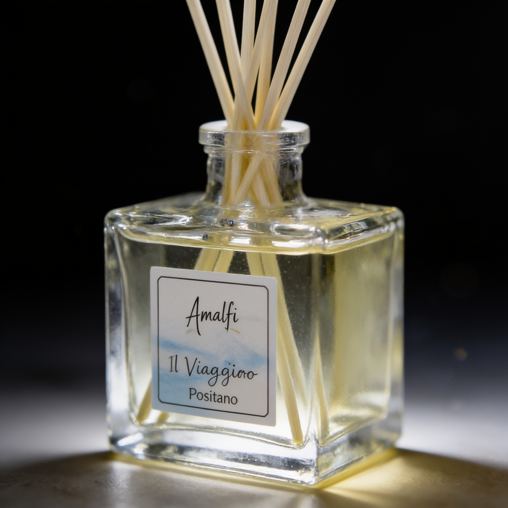 Amalfi — Difuzor — detaliu etichetă