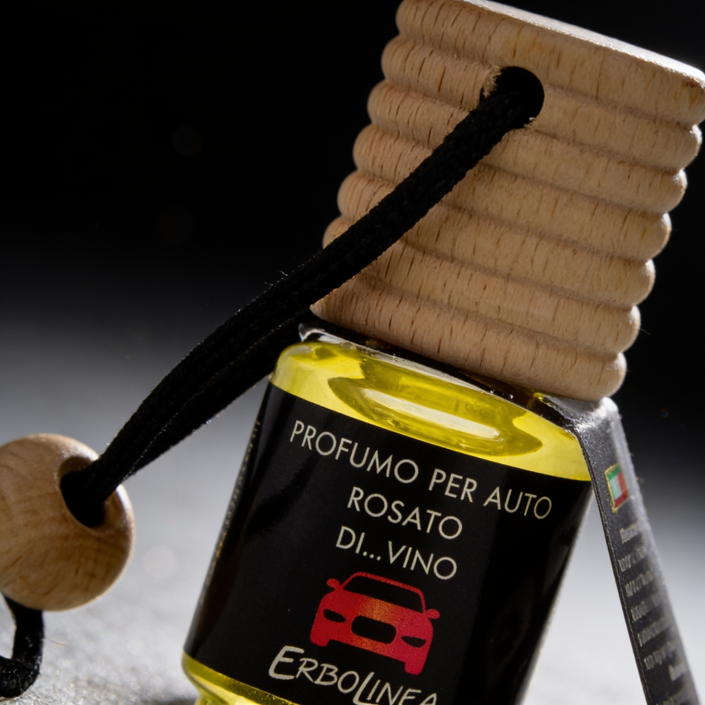 Rosato Di Vino — Parfum auto — detaliu etichetă