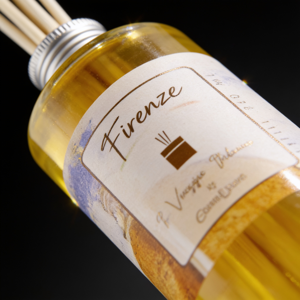 Firenze — Difuzor — detaliu etichetă