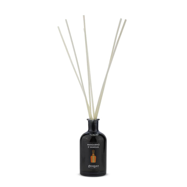 Difuzor Mandarino e Vaniglia cu bețișoare, parfum de cameră cu mandarină și vanilie – Toya