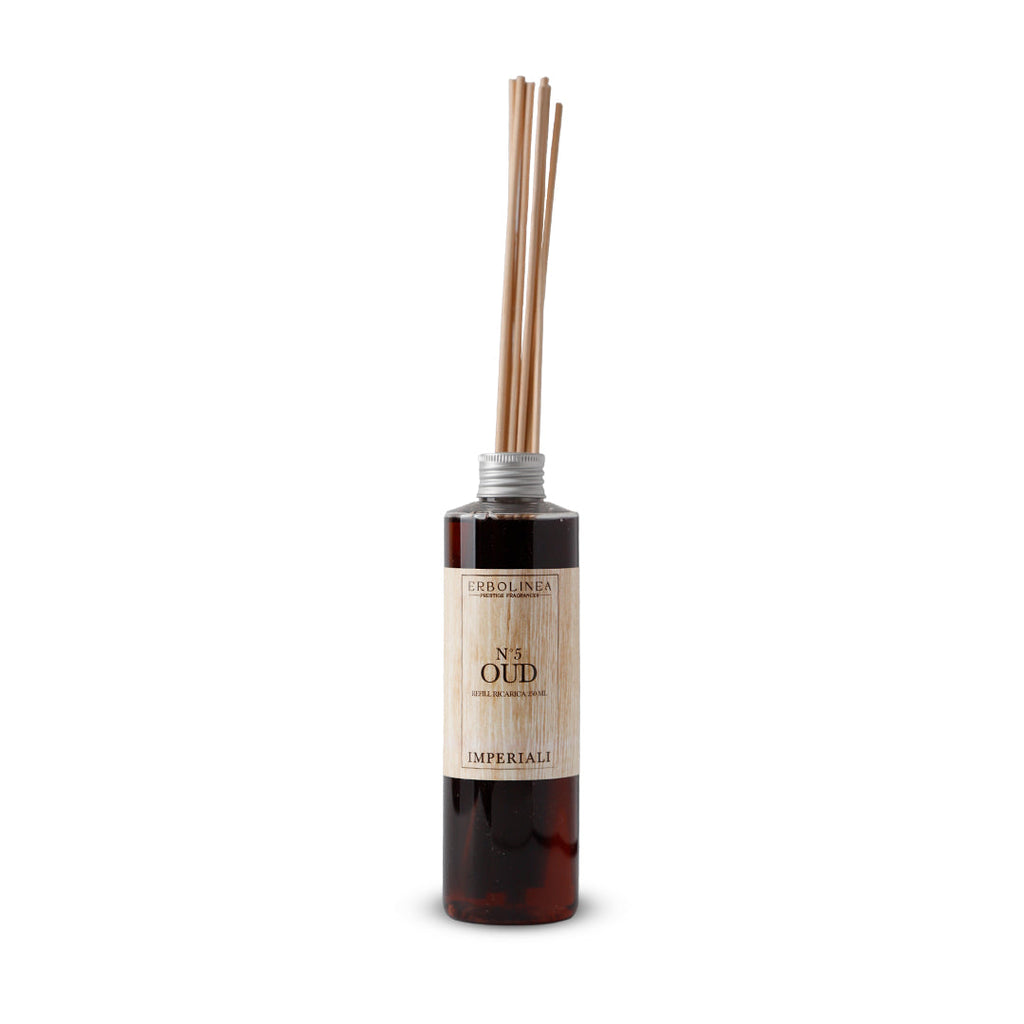 Rezervă difuzor OUD5 – oud, vanilie și santal, profunzime lemnoasă italiană – Toya