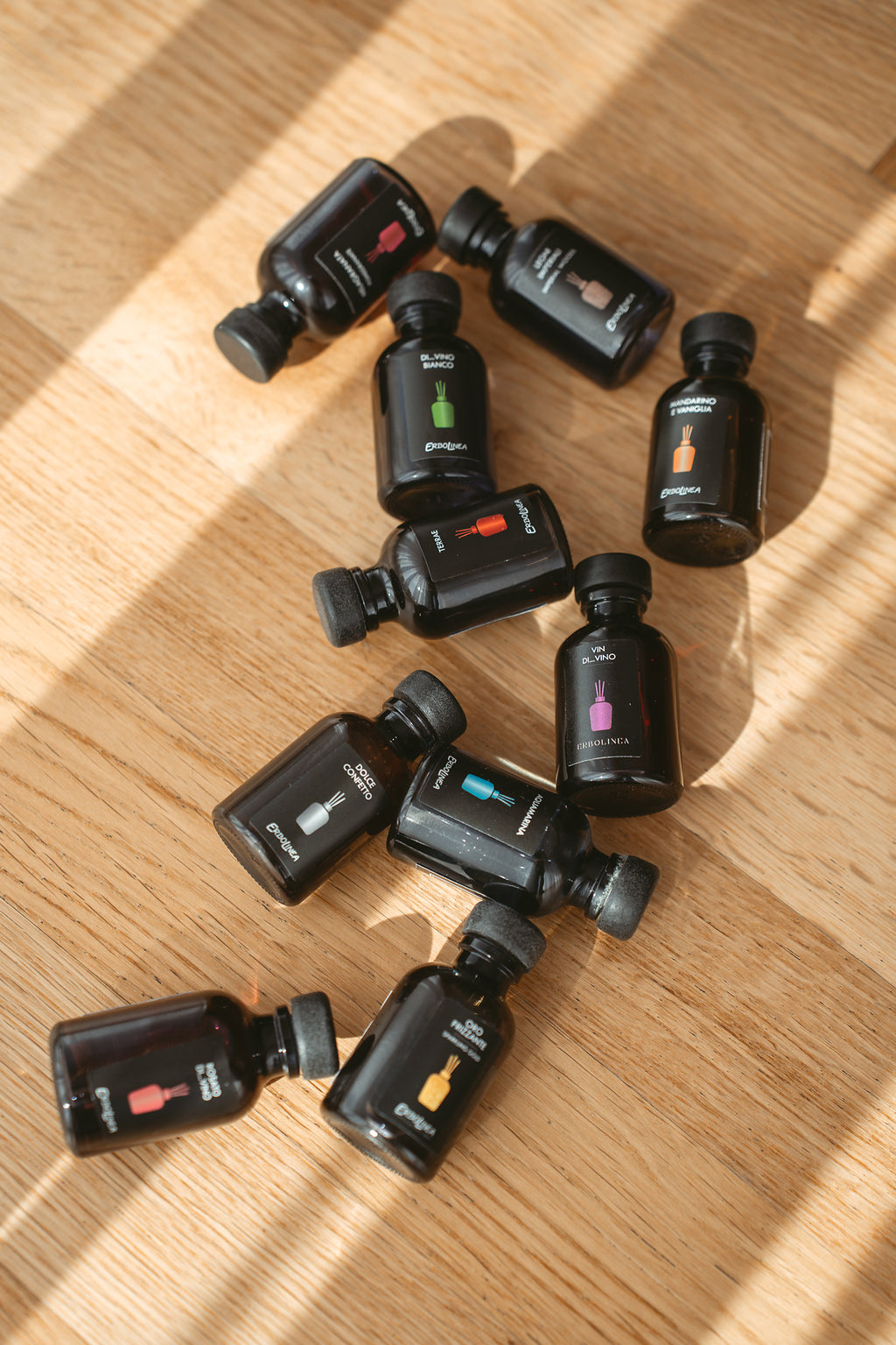 Rezervă parfum de ambient Di Vino Bianco — reumplere pentru difuzor cu bețișoare, handmade în Italia