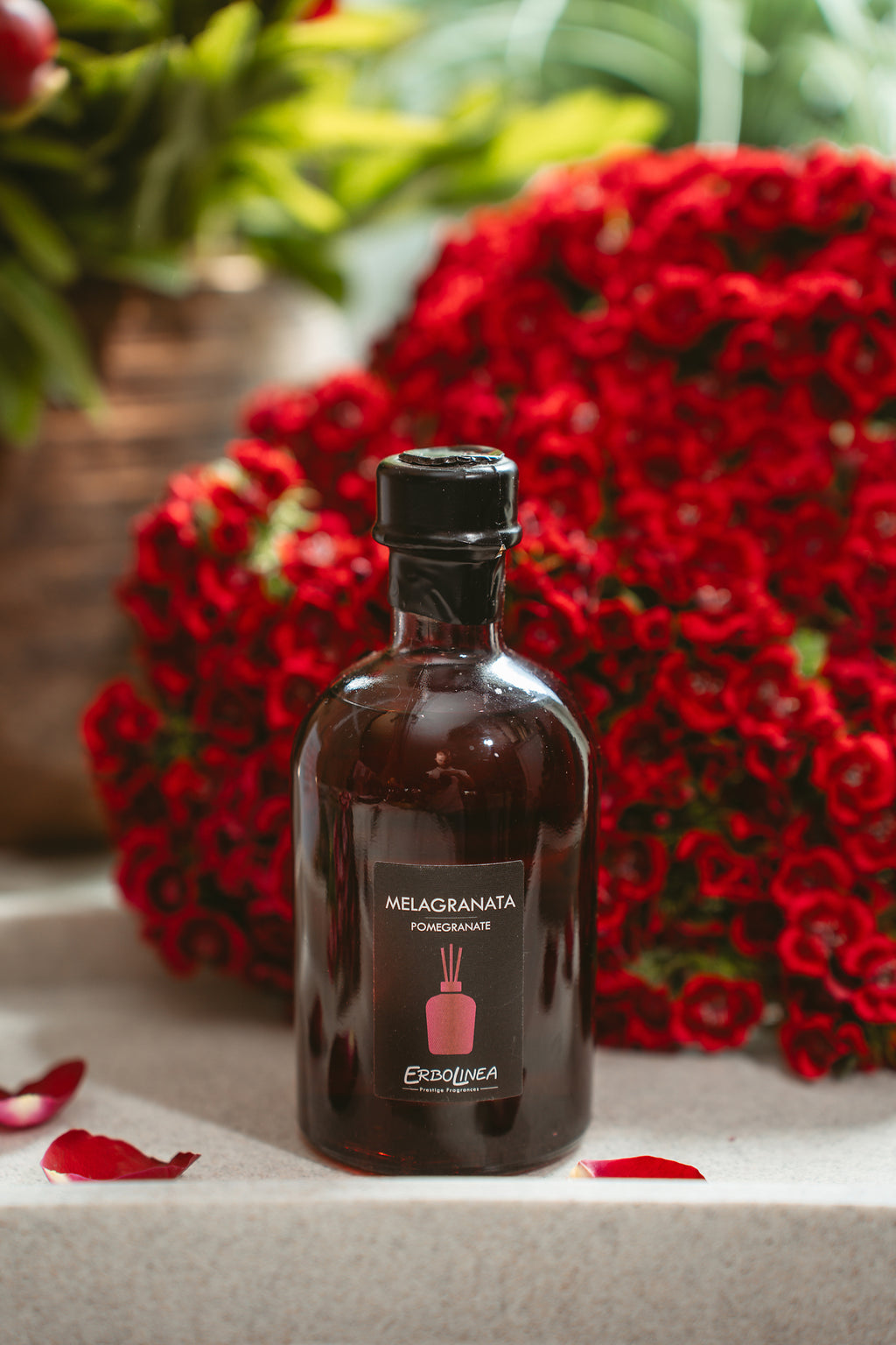 Rezervă parfum de ambient Melagranata — reumplere pentru difuzor cu bețișoare, handmade în Italia