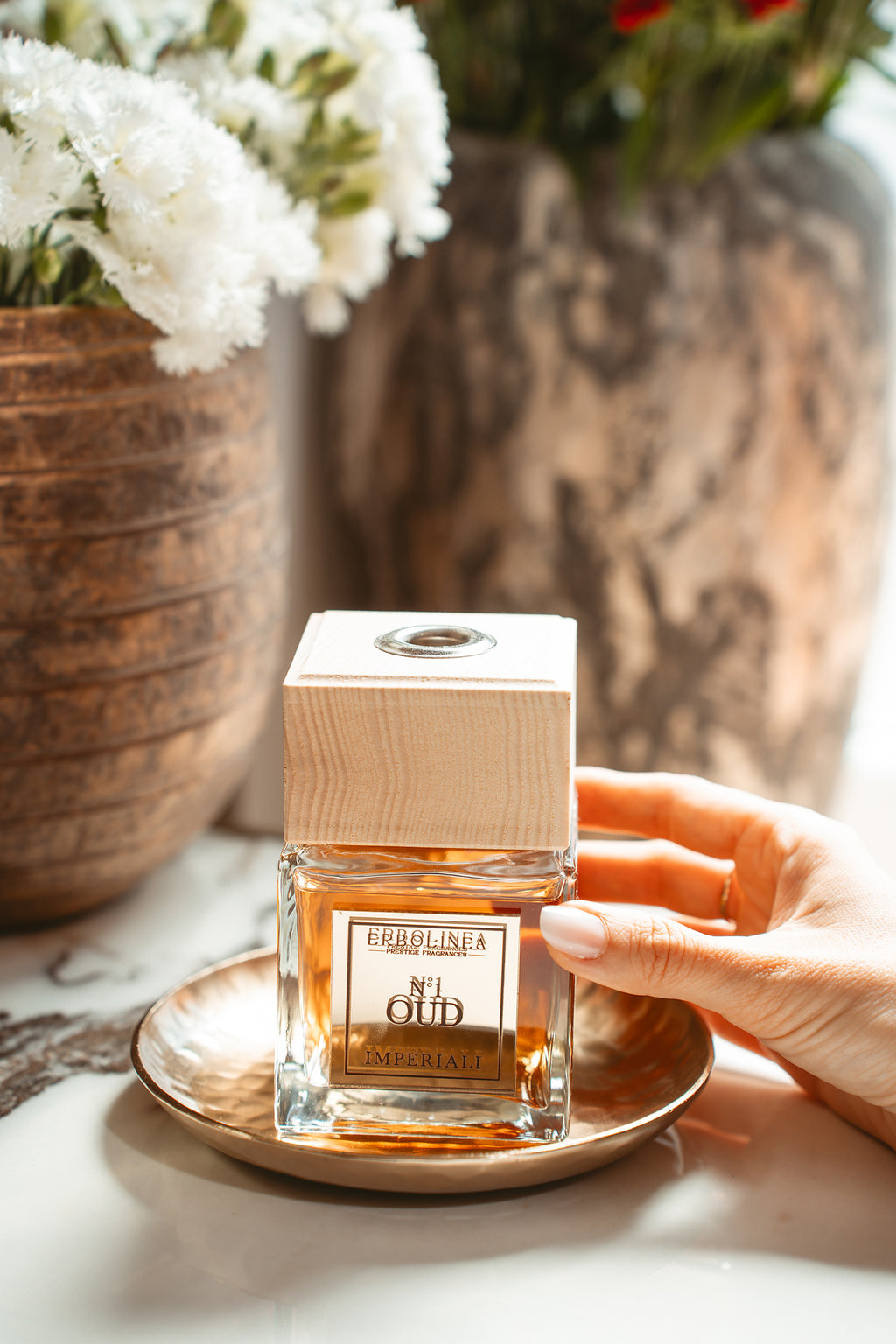 Difuzor cu bețișoare OUD1 — parfum de ambient premium, handmade în Italia