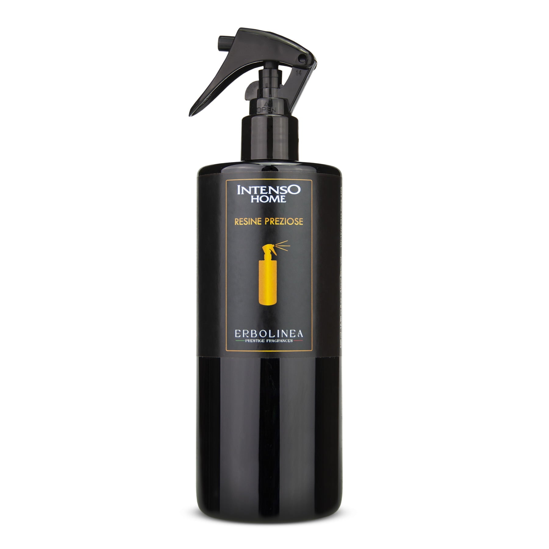 Spray de cameră Resine Preziose — parfum de ambient cu rășini prețioase, pentru aer și textile, fabricat în Italia — Toya