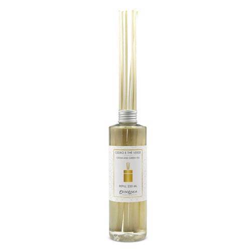 Rezervă difuzor Cedro & The Verde cu portocală, ceai verde și litsea cubeba, parfum italian – Toya