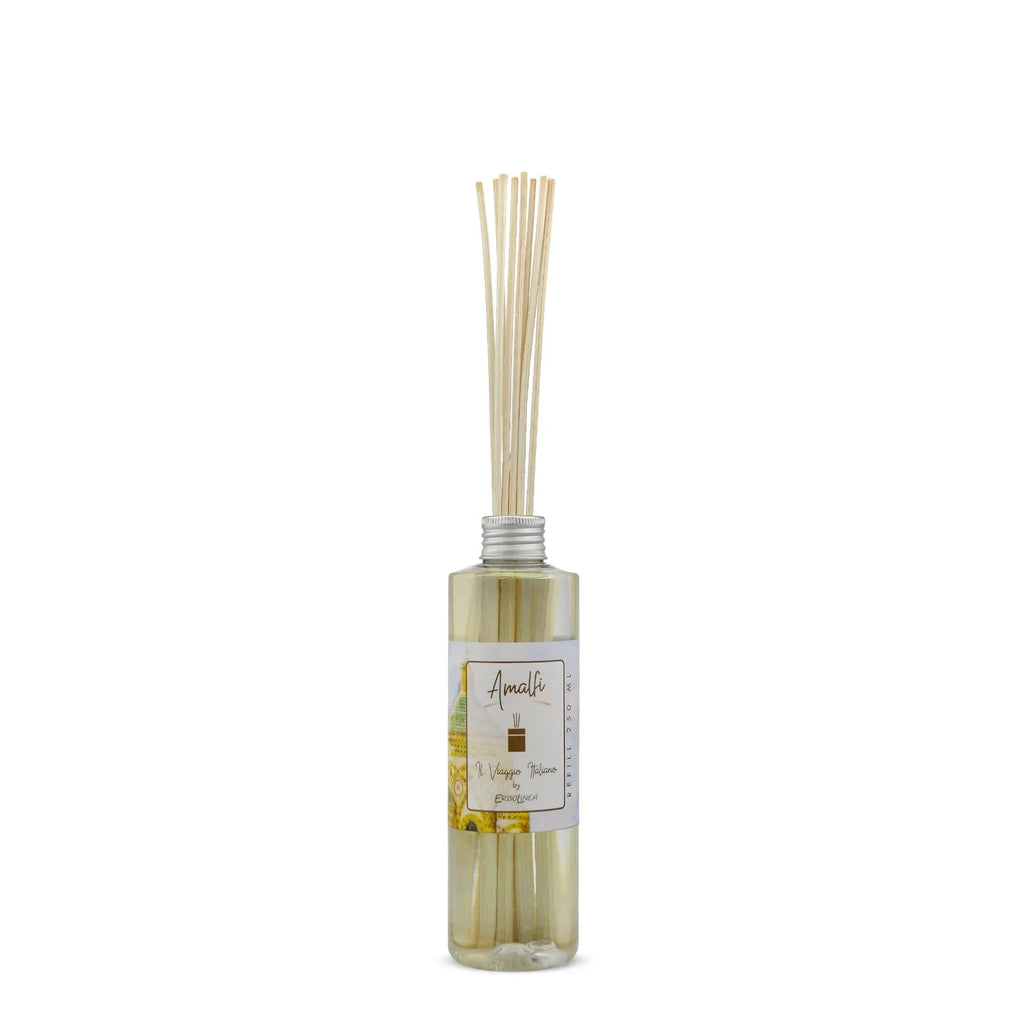 Rezervă difuzor Amalfi cu lămâie, portocală și iasomie, parfum de cameră citric-floral italian – Toya
