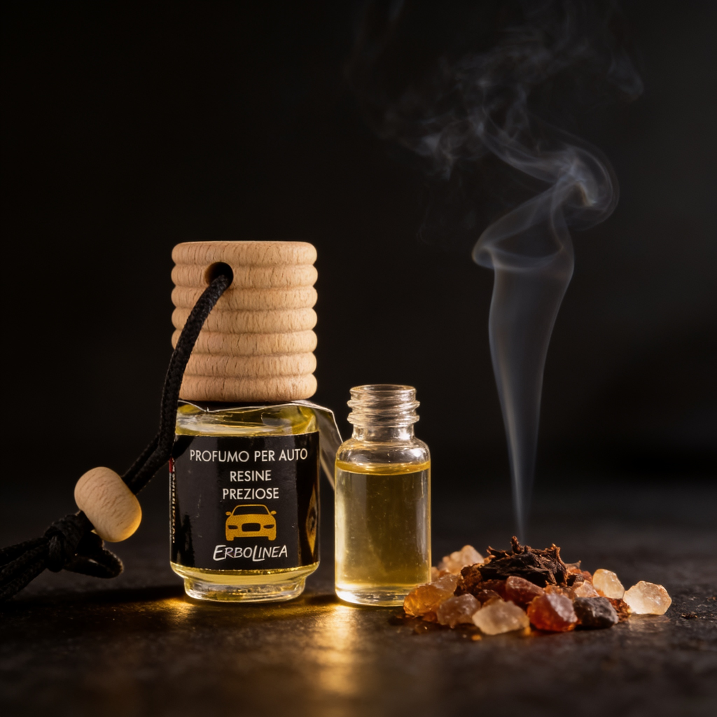 Resine Preziose — Parfum auto — note olfactive