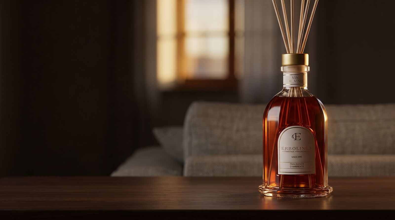 Difuzor Vin di Vino, prim-plan, living elegant
