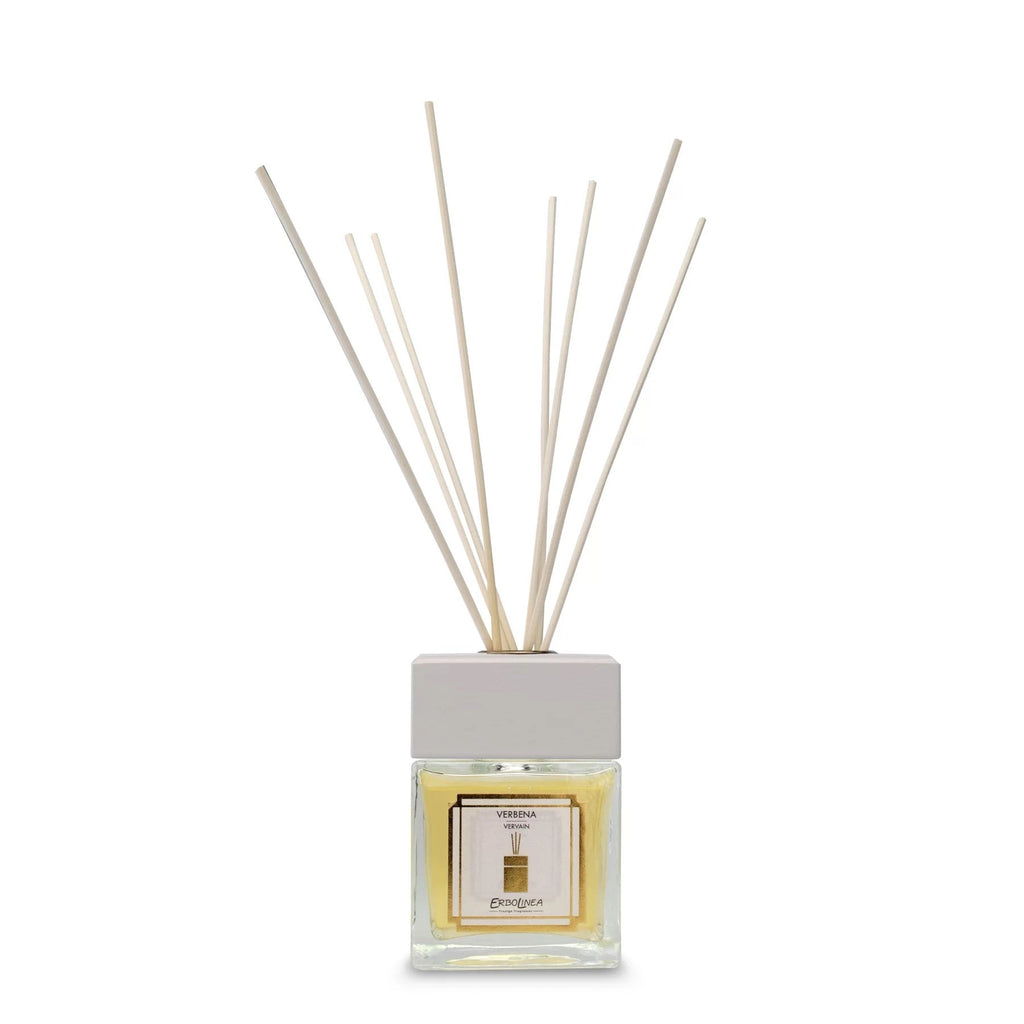 Difuzor cu bețișoare Verbena, parfum de cameră cu lămâie proaspătă și litsea cubeba, fabricat în Italia – Toya